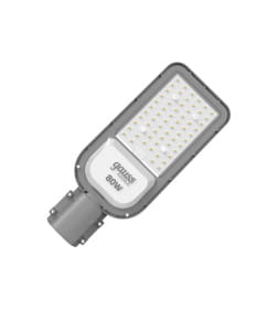 Светильник Уличный LED GAUSS Avenue IP65 380*146*70 80W 8000lm 6500K 200-240V КСС Ш