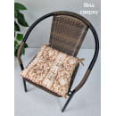 Подушка для сиденья MATEX MIX. ПОЛОСЫ ВЕРТИКАЛЬНЫЕ. Размер: 42x42 Коричневый 34-636 (34-636) 