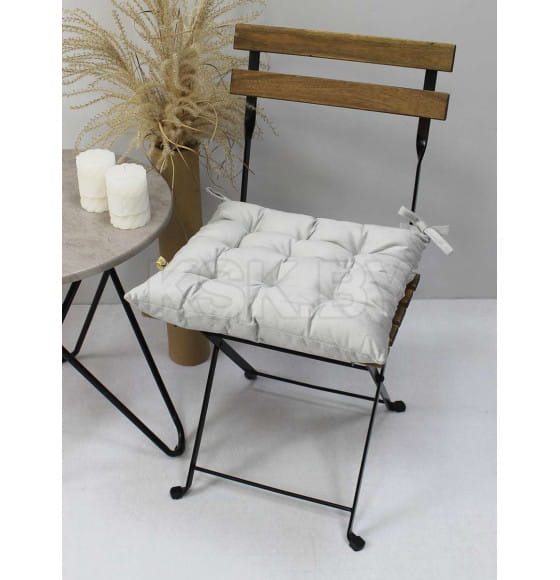 Подушка для сиденья MATEX ARIA. Размер: 42x42  серо-бежевый 60-031 (60-031) 