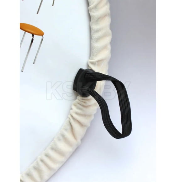 Подушка для сиденья MATEX VELOURS. КОМПЛЕКТ 4 ШТ. Размер: 33x33  салатовый 46-554 (46-554) 