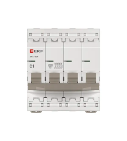 Выключатель автоматический ВА 47-63N 4P 1А (C) 4,5 кА PROXIMA EKF