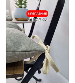 Подушка для сиденья MATEX ФЬЮЖН NEW Размер: 42x42  серо-коричневый  68-228