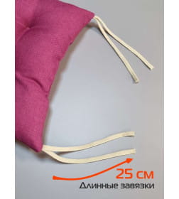 Подушка для сиденья MATEX ФЬЮЖН NEW Размер: 42x42  фуксия  68-235