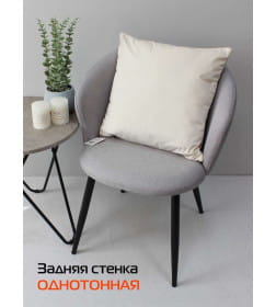 Наволочка декоративная MATEX TUFTED VELVET  Размер: 45x45  бежевый  ALEX-45
