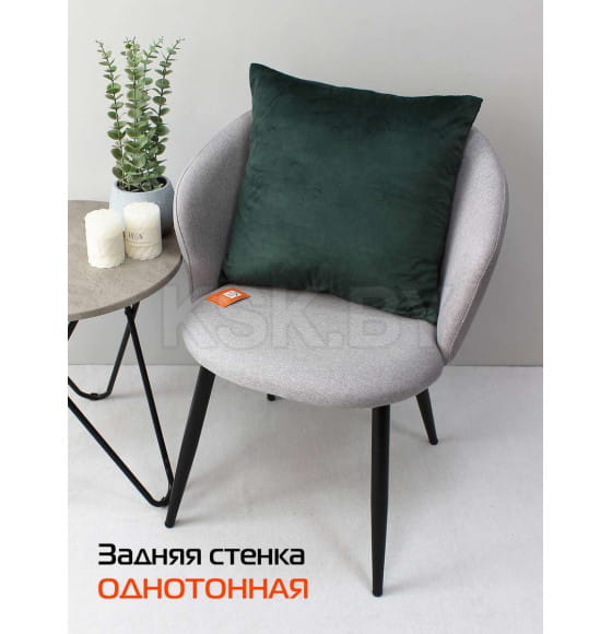 Наволочка декоративная MATEX TUFTED VELVET  Размер: 45x45  темно-зеленый  ALEX-51 (ALEX-51) 