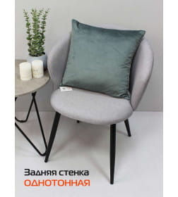 Наволочка декоративная MATEX TUFTED VELVET  Размер: 45x45  мятный  ALEX-52