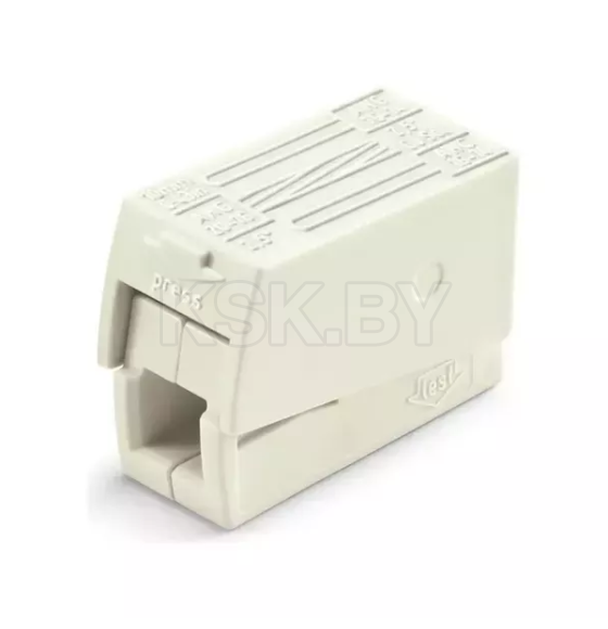 Клеммы WAGO 224-112/996-015 2,5мм2 белый (упак.10шт)