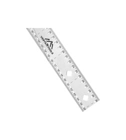 Угольник измерительный ULTRA-PRECISE 300мм VERTEXTOOLS