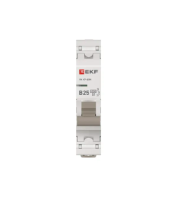 Выключатель автоматический ВА 47-63N 1P 25А (В) 4,5 кА PROXIMA EKF