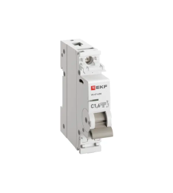 Выключатель автоматический ВА 47-63N 1P 1,6 А (C) 4,5 кА PROXIMA EKF