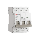 Выключатель автоматический ВА 47-63N 3P 6А (В) 4,5 кА PROXIMA EKF (M634306B) 