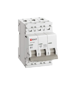 Выключатель автоматический ВА 47-63N 3P 1А (В) 4,5 кА PROXIMA EKF