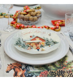 Тарелка «Счастливого Нового года», 21,5 см