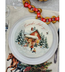 Тарелка «Счастливого Нового года», 21,5 см
