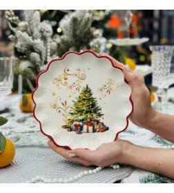 Тарелка для сервировки "Волшебное дерево" 20х20х2,5 см