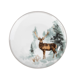 Тарелка "Зимний лес" 20,4х2,2см