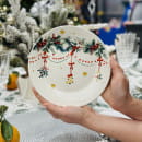 Тарелка "Новогодние подарки" 20,5х2 см (10869739) 