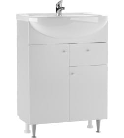 Тумба напольная Домино Промо 60 под умывальник Уют DP2626T