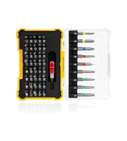 Набор бит, 50 предметов, адаптер, S2 VERTEXTOOLS