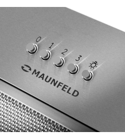 Кухонная вытяжка MAUNFELD Bay 45 Push нержавеющая сталь