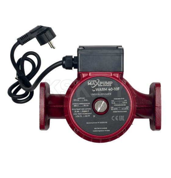 Насос циркуляционный MAXPUMP WARM 40-10F 230V