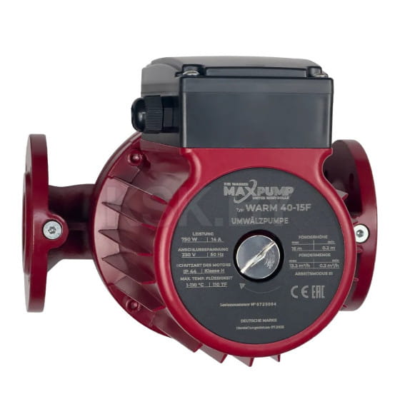 Насос циркуляционный MAXPUMP WARM 40-15F 230V