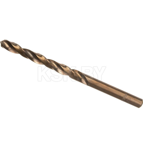 Сверло по металлу кобальт М35 6,5мм (10 шт) VERTEXTOOLS (515-06,5) 