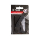 Цифра "4" самоклеящаяся Fuaro SS304 (50х30мм) BL черный (46965) 