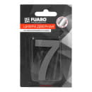 Цифра "7" самоклеящаяся Fuaro SS304 (50х30мм) SSC сатинированный хром (46951) 