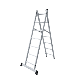 Лестница-помост алюминиевая 2х8 ступеней NV1415 Новая высота 1415208