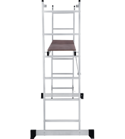 Лестница-помост алюминиевая 2х8 ступеней NV1415 Новая высота 1415208