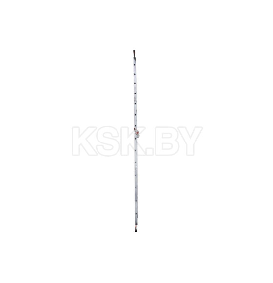 Лестница алюминиевая 2х7 двухсекционная, шарнирная NV331 Новая Высота 3310207 (3310207) 