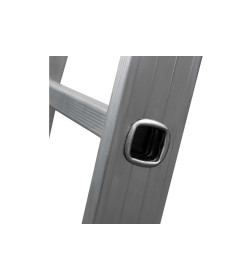 Лестница алюминиевая 2х7 двухсекционная, шарнирная NV331 Новая Высота 3310207