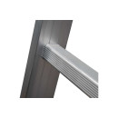 Лестница алюминиевая 2х7 двухсекционная, шарнирная NV331 Новая Высота 3310207 (3310207) 