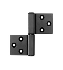 Петля универсальная,флажковая Armadillo FL.IN3800.US BL черный