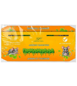 Прилипала липкая пластина "домик" для отлова грызунов 1 шт.