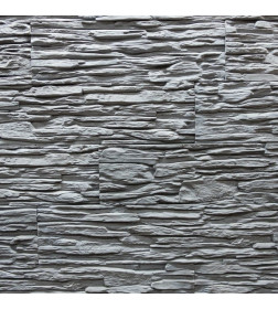 Сланец гипсовый Выветренный серый пепел, кол.в уп. 0,66 м2