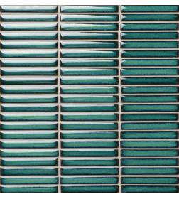 Мозаика Finger pacific blue 8*12*92  284х298х8 мм