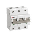 Выключатель автоматический ВА 47-125 3P 50А (C) 15кА PROXIMA EKF (mcb47125-3-50C) 