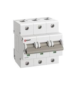 Выключатель автоматический ВА 47-125 3P 20А (C) 15кА PROXIMA EKF