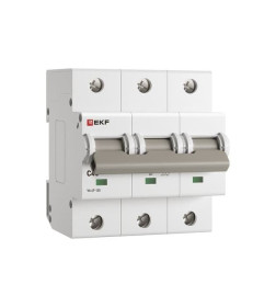 Выключатель автоматический ВА 47-125 3P 40А (C) 15кА PROXIMA EKF