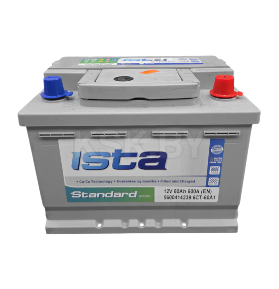 Аккумулятор ISTA STANDART 60 Ач о.п. R+
