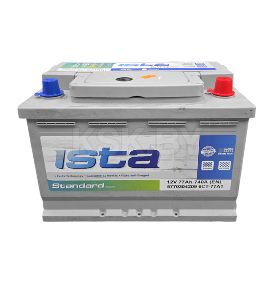 Аккумулятор ISTA STANDART 77 Ач о.п. R+