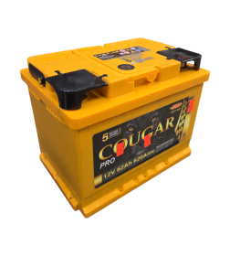 Аккумулятор COUGAR PRO 62 Ач о.п. R+