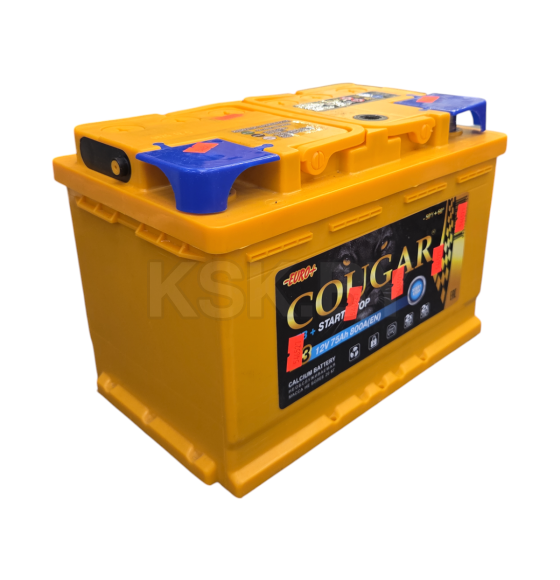 Аккумулятор COUGAR EFB 75 Ач о.п. R+