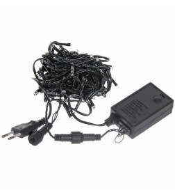 Гирлянда для улицы 11м 120 ламп LED 8 реж, IP-54, Мультицвет (возможность соединения)