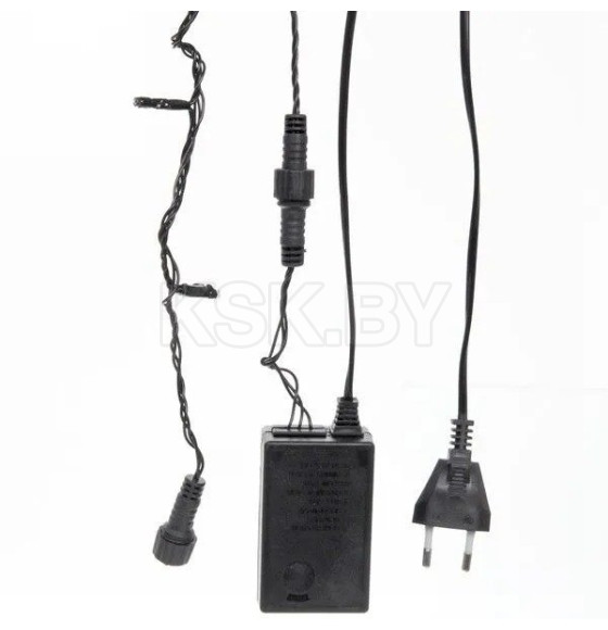 Гирлянда для улицы 11м 120 ламп LED 8 реж, IP-54, Мультицвет (возможность соединения)