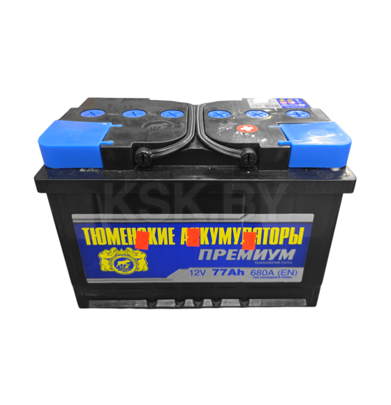 Аккумулятор автомобильный Тюмень Premium 77 Ач о.п. R+
