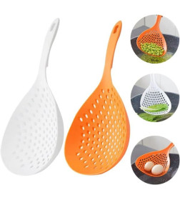 Ложка-дуршлаг QQH22-45 цвет МИКС