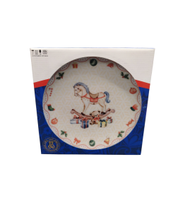 Тарелка мелкая 200 мм "Магия праздника" в коробке 5С1716Ф34